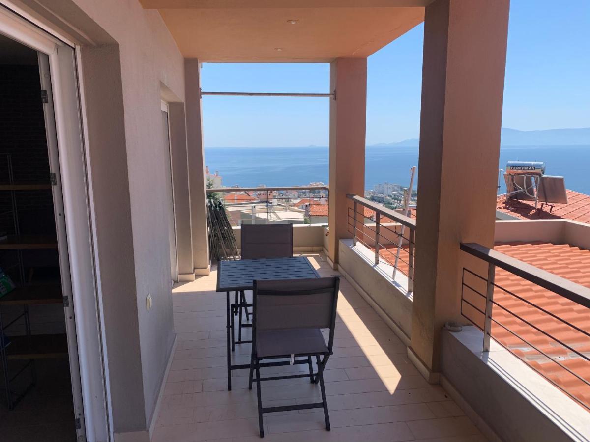 Breathtaking Sea View Appartement Kavala Buitenkant foto