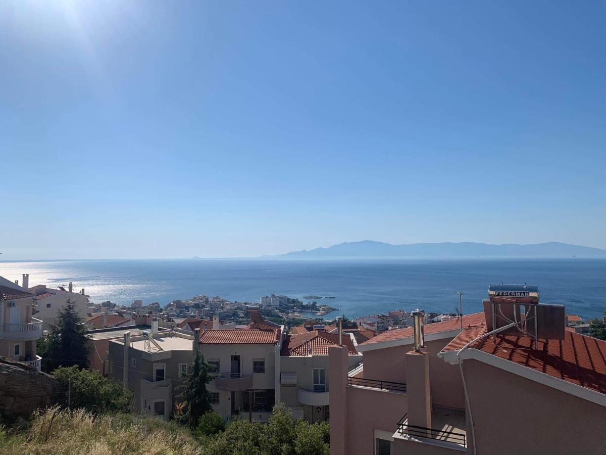Breathtaking Sea View Appartement Kavala Buitenkant foto
