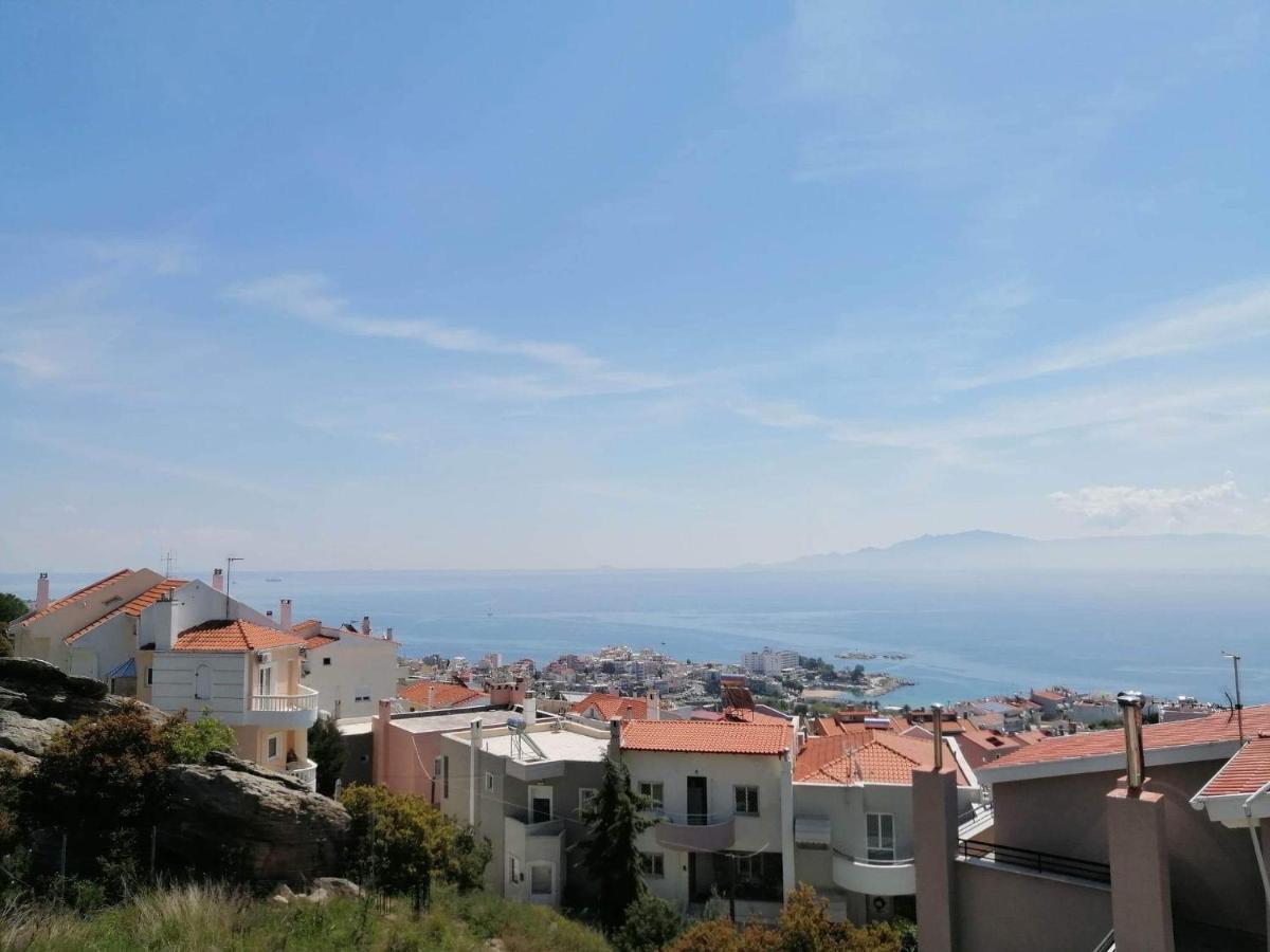 Breathtaking Sea View Appartement Kavala Buitenkant foto